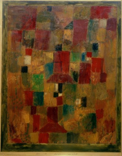 秋天阳光的地方 作者 Paul Klee